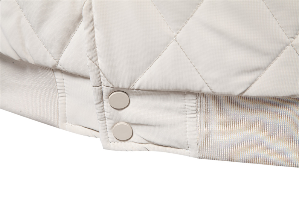 2025 New Men's Fleece Lined Jacket Autumn Winter Thickened Coat Casual Drop Shoulder Male Outerwear Warm Jacket EUR size: S-2XL