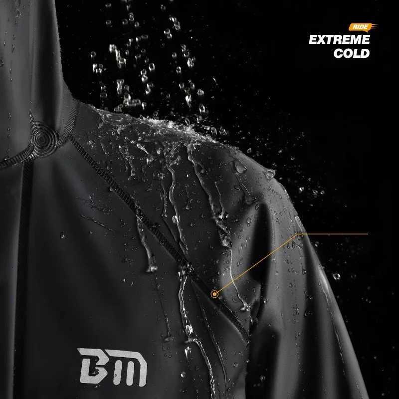 Motorcycle raincoat set Mens rain pants Riding adult long full body waterproof and rainstorm proof thickened raincoat Y250814