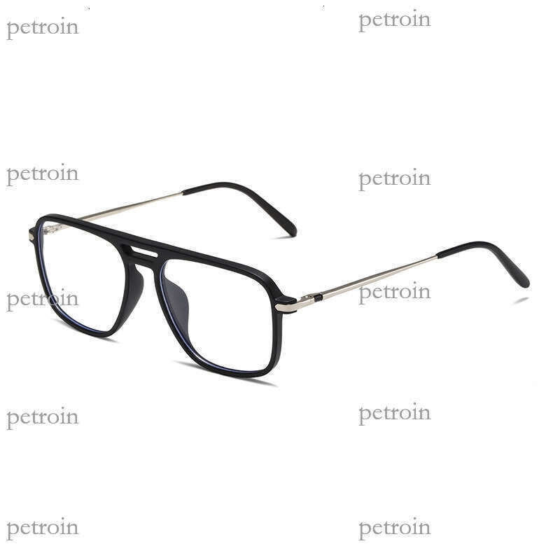 New Trendy Anti-Blue Light TR90 Prescription Glasses Frame with Metal Spring Hinges