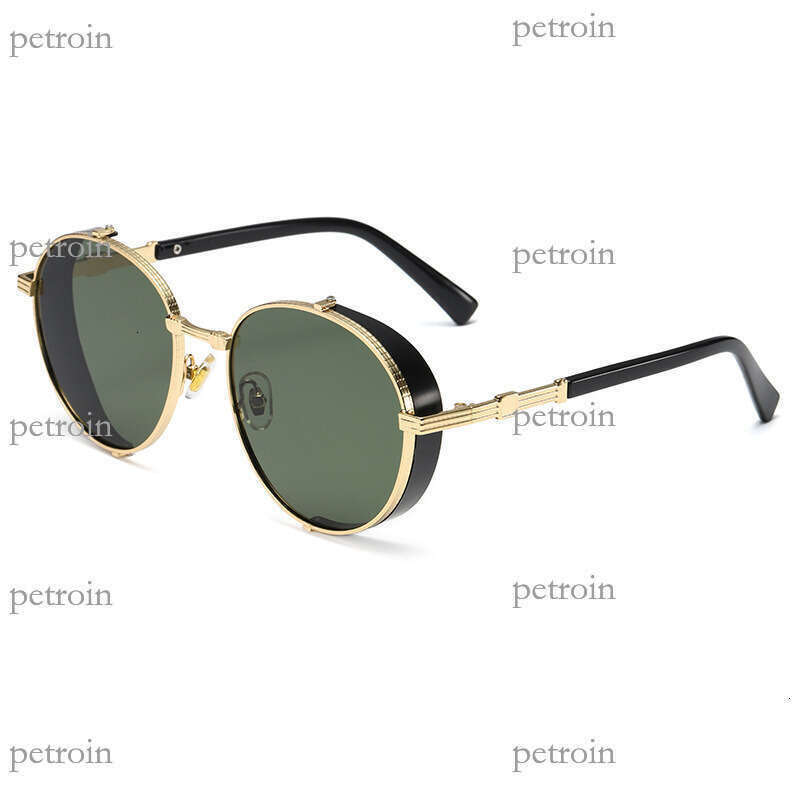 Fashion Steampunk Y2Kins Metal Unisex Personality Sunglasses Trendy