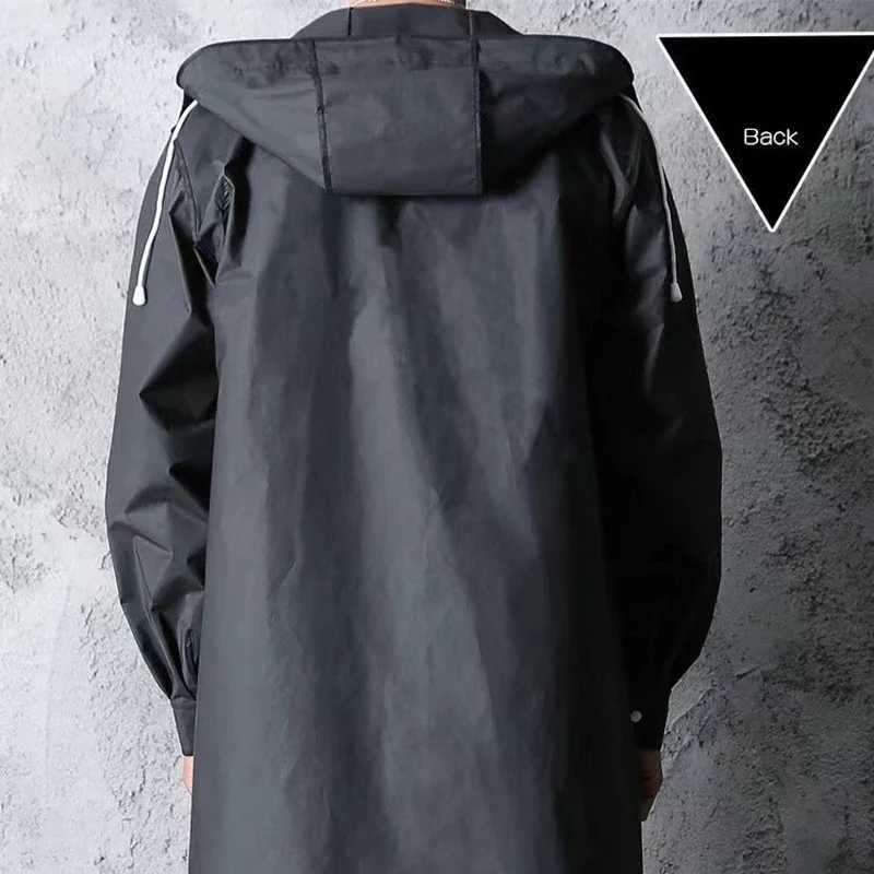 Poncho Lengthening Fishing Wear-resistant Waterproof Motorcyclist Raincoat Rain Umbrella Coat Man Gear Household Merchandises Y250814