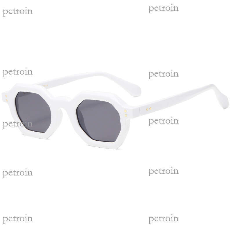 Polygonal Rice Stud New Trend UV400 Anti-UV Sunglasses