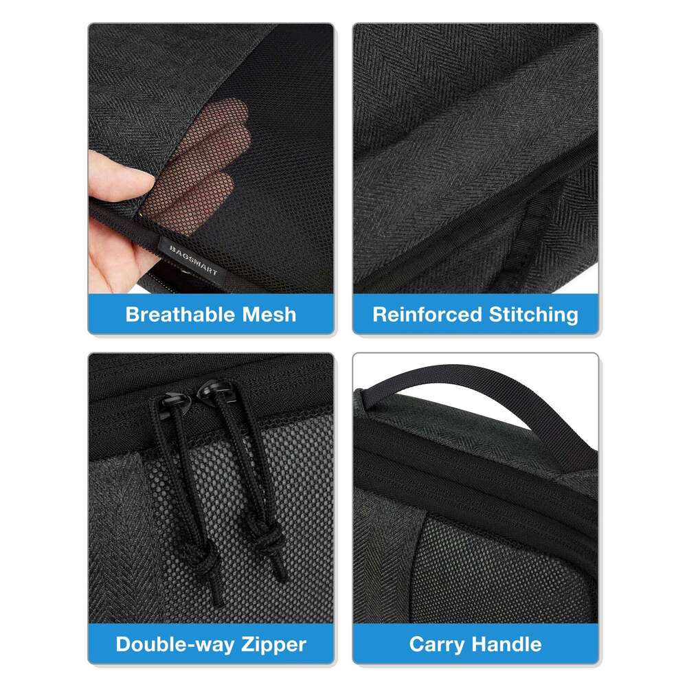 Designer bag 52 BAGSMART Compression Cubes Men Travel Expandable Organizer Carry on Lage Packing Organizers for Women