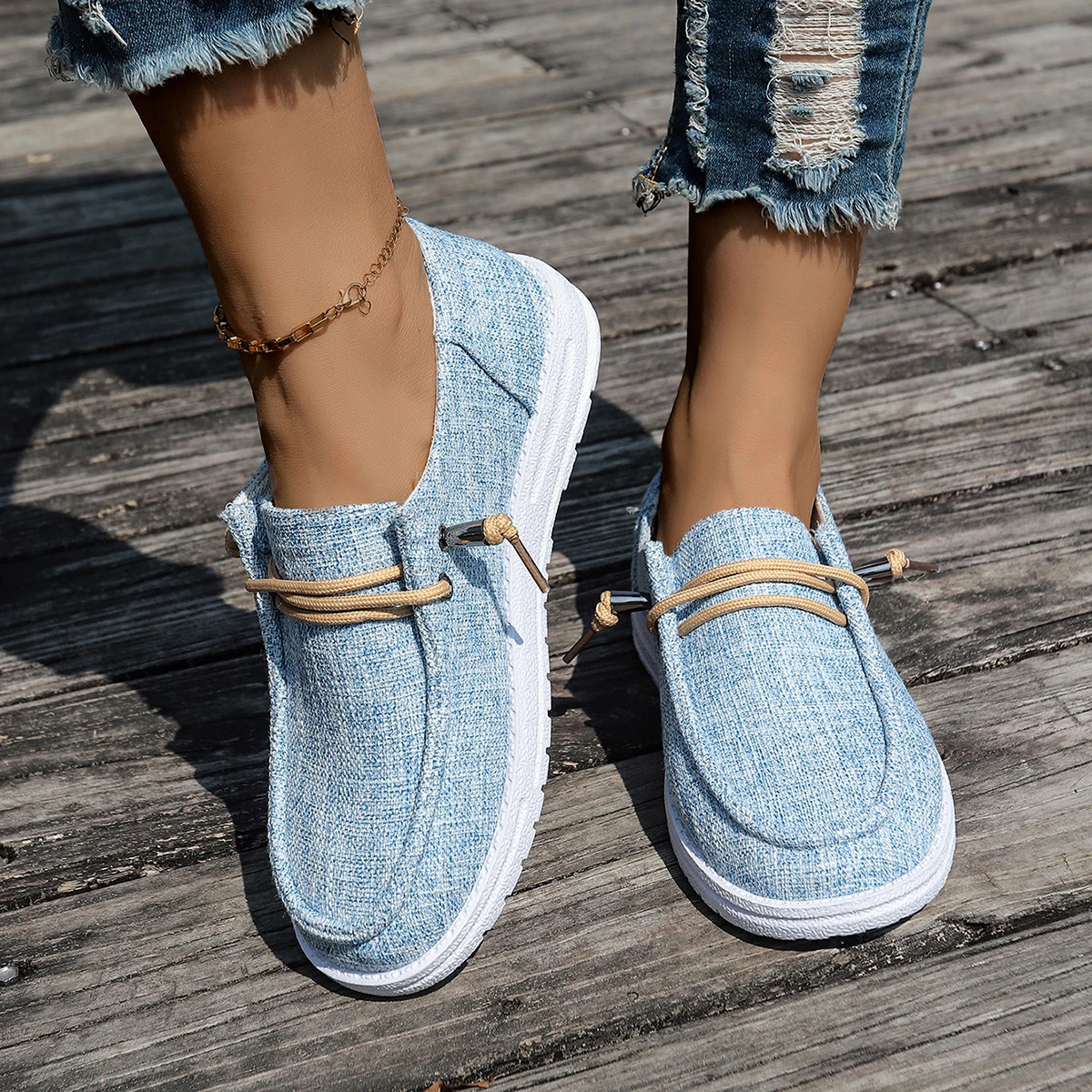 Spring Autumn Women Shoes Breathable Comfort Soft Soled Cloth Shoes Fashion Versatile Casual Canvas Shoes Size 36-43 250809