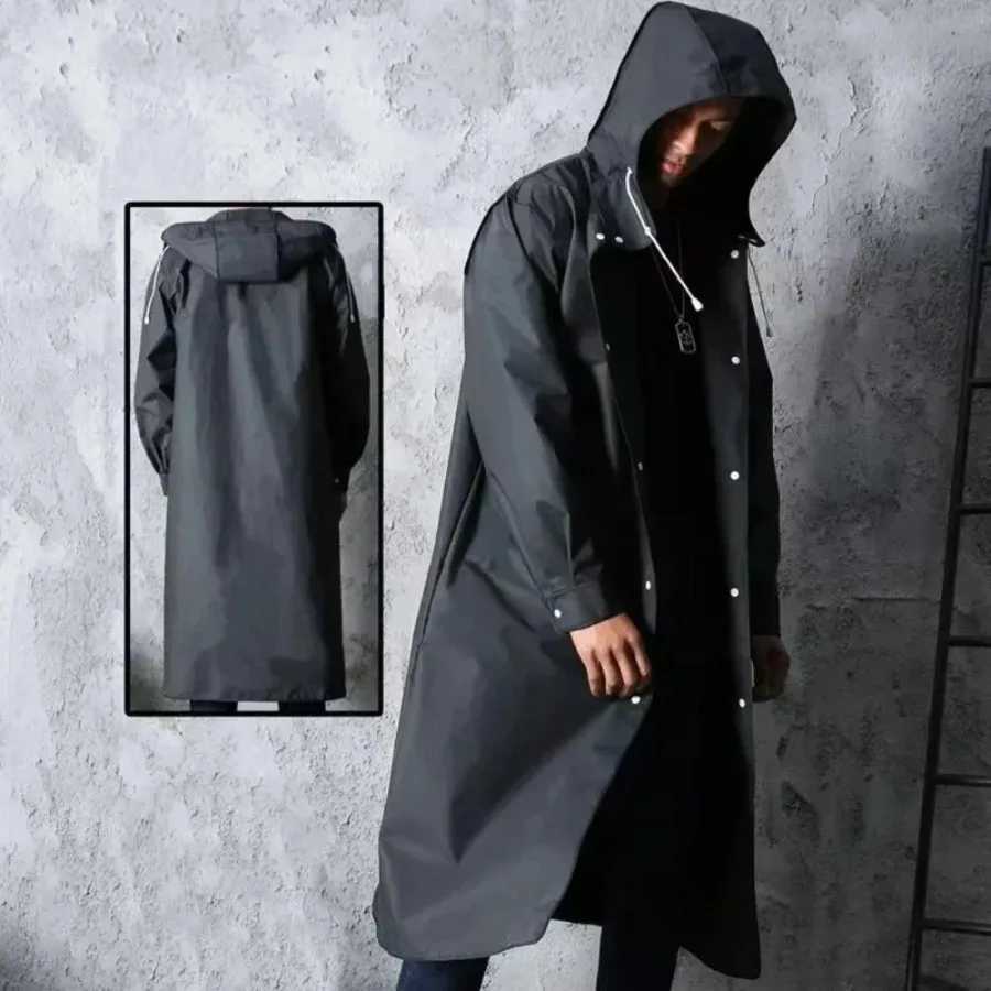 Disposable Transparent Raincoat | Long Full-Body Rainproof Poncho | Unisex Portable Adult Rain Gear | Emergency Waterproof Cover Y250814
