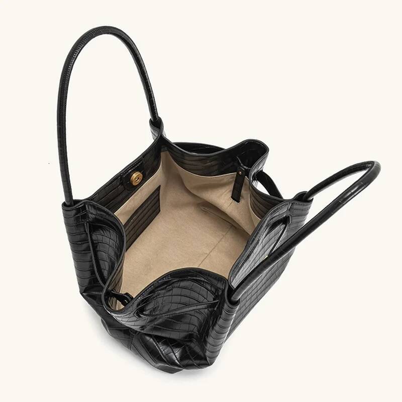 2025 Women's Fashion Leather Handheld Tote Large Capacity Suede Commuter Dumpling Bag, Shoulder Bag