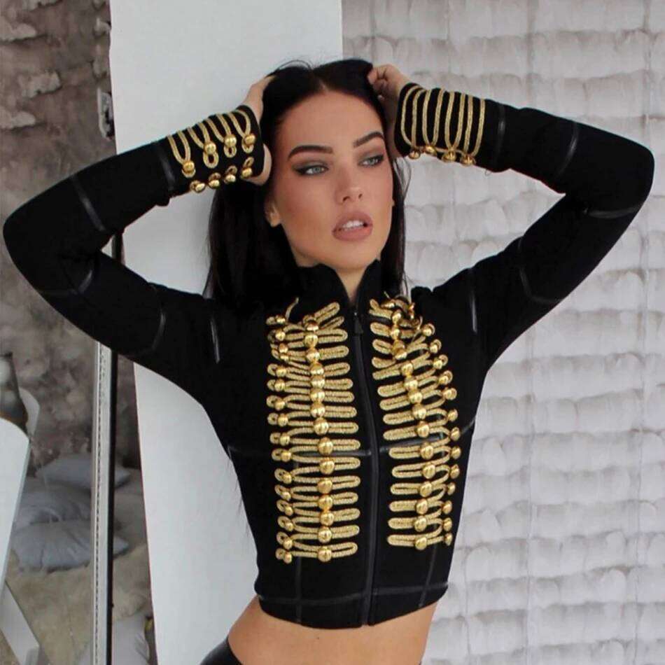 Designer Clothing 2025 New Fashion Runway Bandage Coats Long Sleeve Button Zipper Sexy Elegant Celebrity Party Outerwear Jacket Women