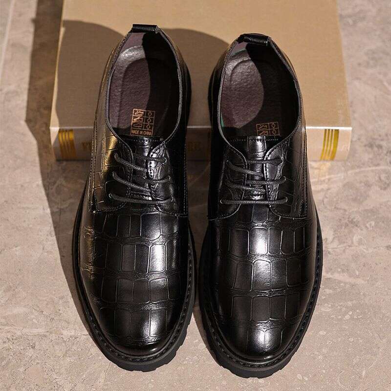 Business Autumn Winter British Style Casual Men's Formal Leather Shoes