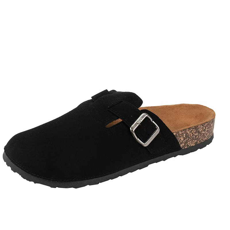 36-47 Large size designer sandals clog sandal slide Suede slides Footbed Taupe brown Zurich Eva Black Mocha Antique womens Narrow Fit mens