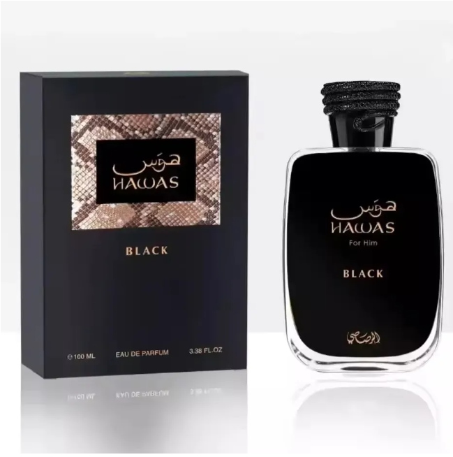 Rasasi Hawas For Him Perfume 100ml Man Fragrance Eau De Parfum Long Lasting Smell Brand EDP Men Cologne Spray Male Body Mist