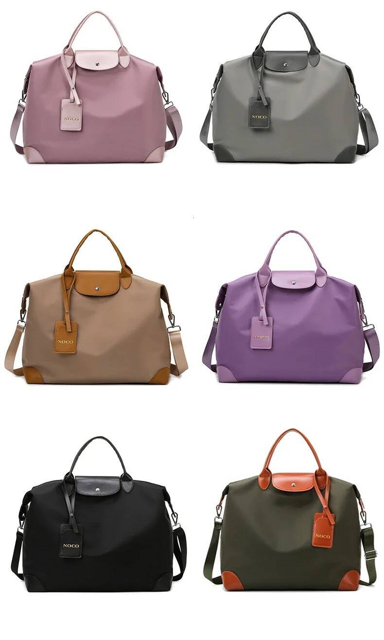 Large-Capacity Portable Travel Hand Casual Ladies Shoulder Tote Lage Light And Simple Sports Fiess Messenger Bag