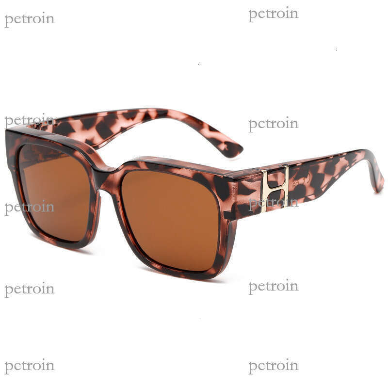 New TR90 Polarized Square Frame Sunglasses Fashion Trend Versatile UV Protection