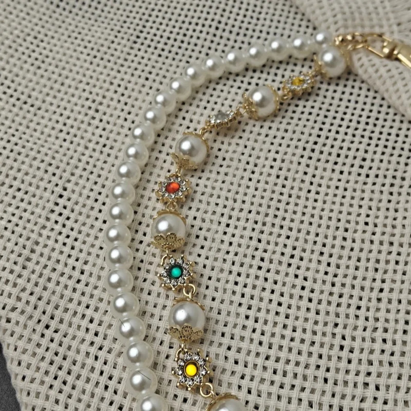 Salircon Exquisite Pearl Pants Chain Men Women Ones Waist Fashion Accessories Model HipHop Jewelry 250811