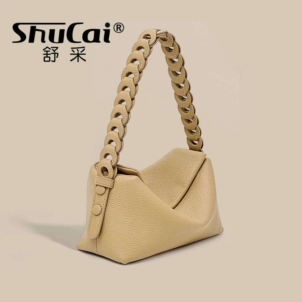 Designer bag 52 Genuine leather underarm female new niche woven single shoulder crossbody handbag simple fashion temperament pillow bag