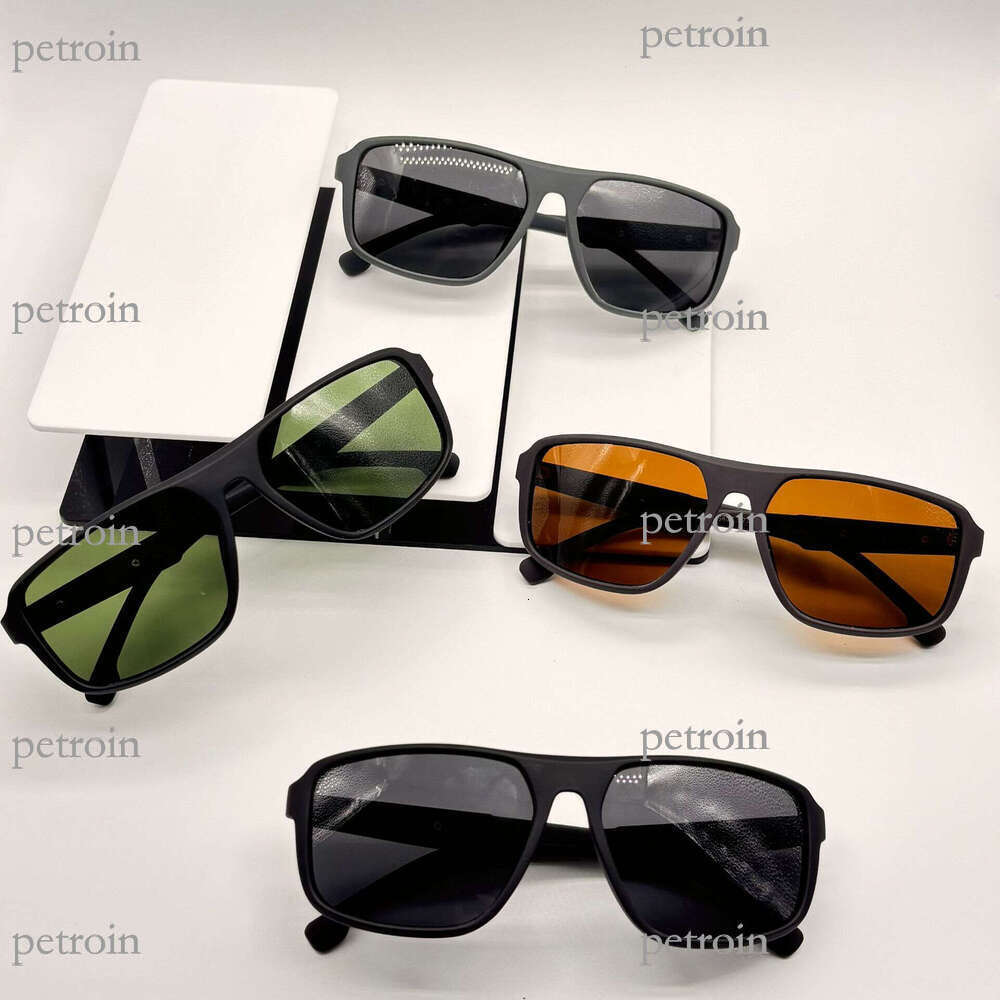 New Men's Fashion Trend Glasses Outdoor Casual Mountaineering Sports Anti-UV High Definition Polarized Sunglasses