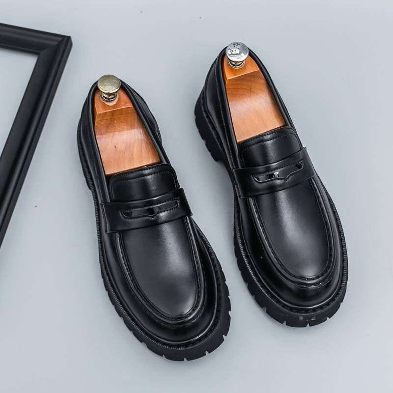 Leather Wedding Formal Oxfords Business Casual Office Work For Men Classic Pointy Men's Dress Shoes