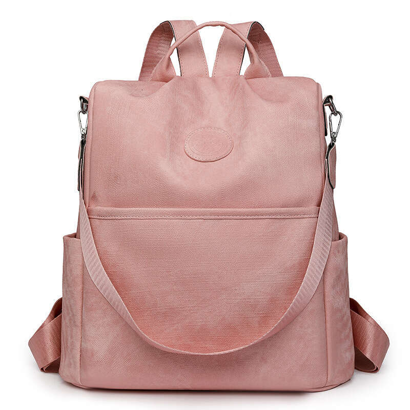 Summer New Double PU Women's Bags Designer Women Multifunctional Anti-theft Single Shoulder Crossbody Backpack Travel Bag