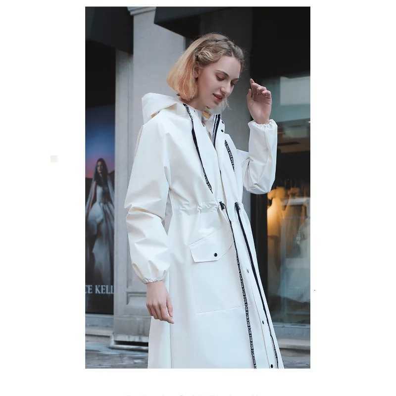 Mens and Womens Single Long Style Full-body New Cycling Rain Poncho Y250814