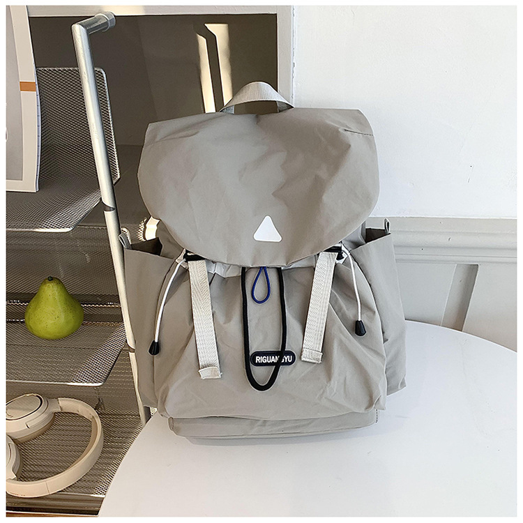 Autumn New Neutral Style Backpack Cute Macaron Color Travel Small Backpack Fashionable And Simple Couple Backpack Autumn New Designer Bag