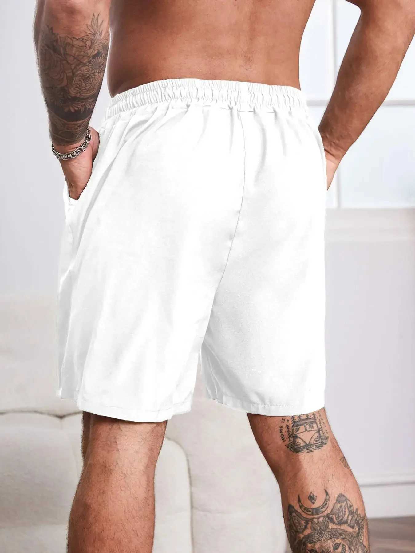 Mens Summer Sports Shorts Sports Fitness Shorts Men Basketball Game Training Running Casual Loose Quick-Drying Five-Point Pant Y250814