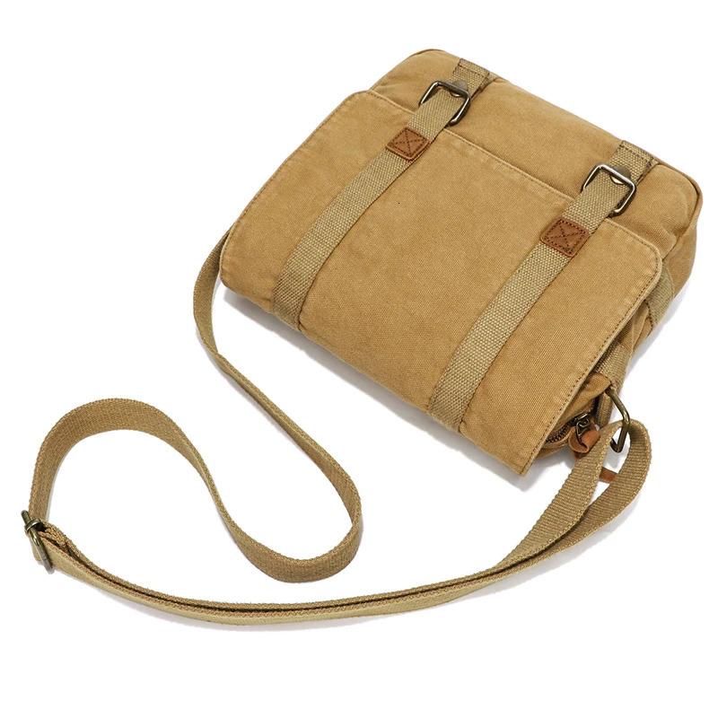 Fashion Canvas Single Shoulder Bag Men Women Unisex Travel Crossbody Bag Outdoor Casual Satchel Vintage Messenger Bags 250809