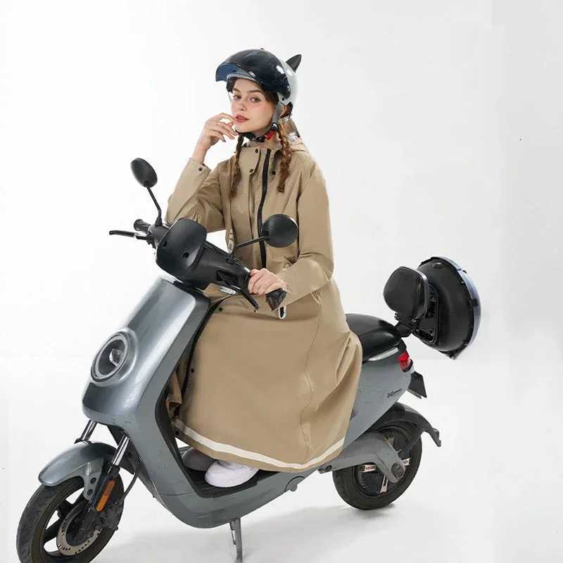 New Fashion Long Windbreaker Type Raincoat Multif Double Placket Waterproof Rain Poncho Outdoor Hiking Riding Couple Rainsuit Y250814