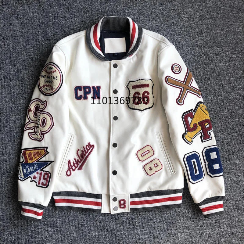 Customized Chenille y Patches Vintage Wholesale Manufacturer Streetwear Button up Jacket for Men Mens Varsity Jackets 250814