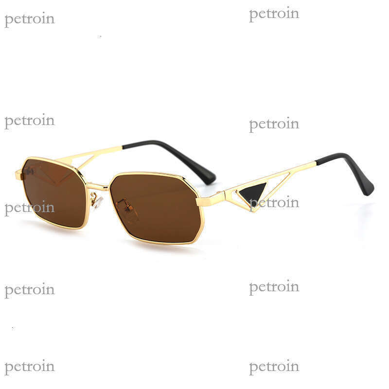 New Men's Triangle Fashion Versatile Personality Small Frame Trendy Women's High-end Street Style Sunglasses