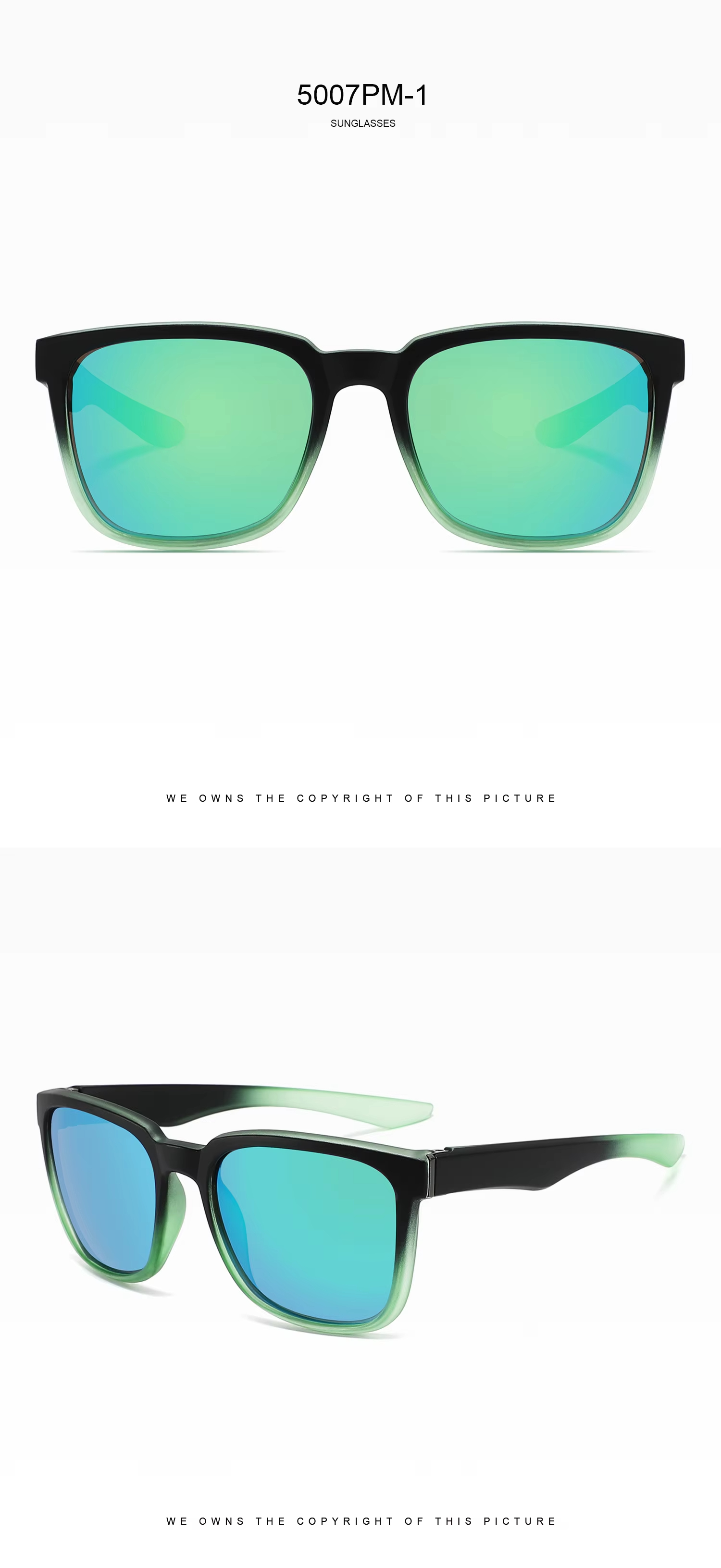 2025 new fashion mirror TAC lens sunglasses 2024 plastic sunglasses custom logo sports casual men's outdoor sunglasses Driving, fishing