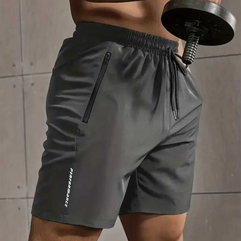 Mens Bottoms for Summer Gym Workout Running CyclingGoing Out Outfit 2025QuickDrying Breathable Drawstring Waist Sports Shorts Y250814