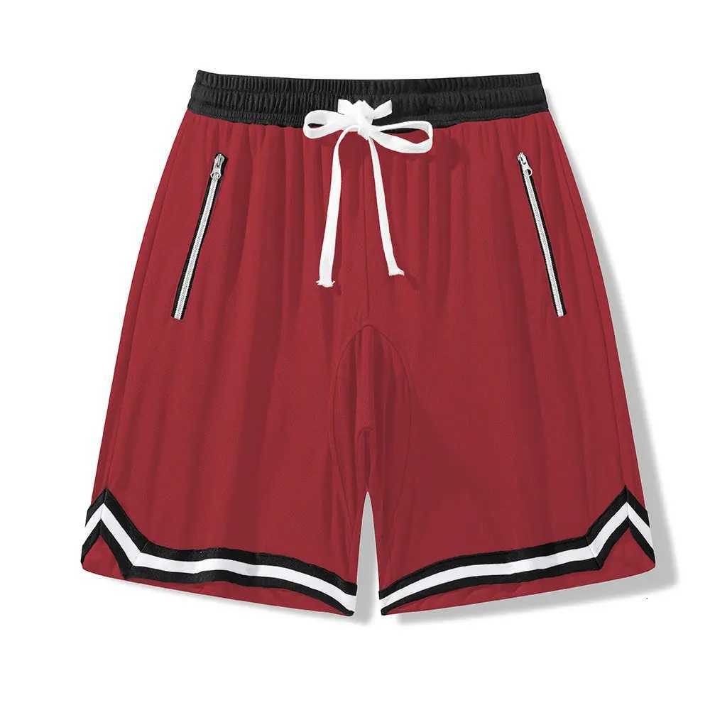 Mens Basketball Shorts Quick Dry Mesh Gym Shorts Fitness Male Sport Short Pants with Zip Pockets Summer Multi-color Sportwear Y250814