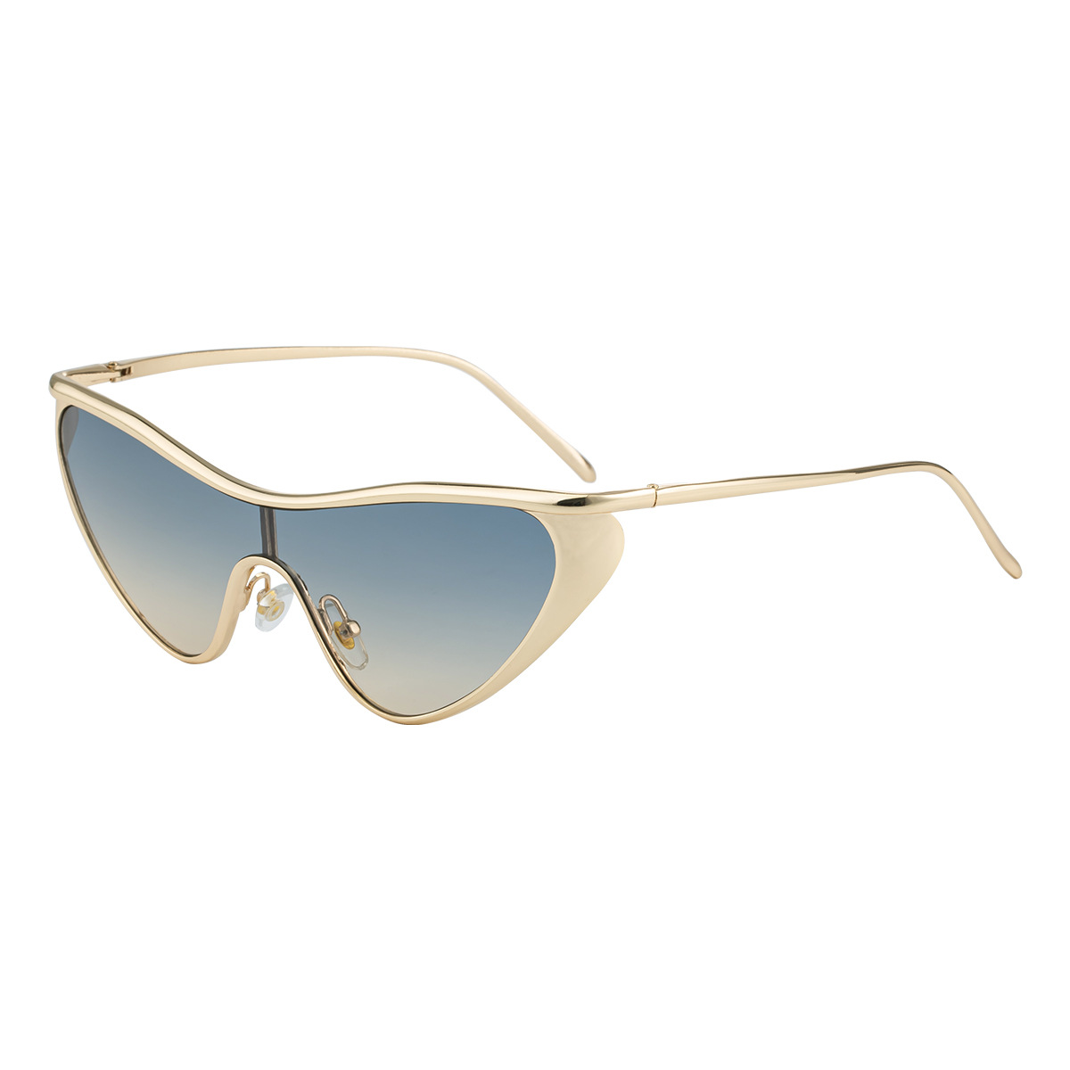 Designer Sunglasses For Women Men Cat Eye Sunglasses UV400 Protection Classic Sunglasses Luxury Polarized Lenses Goggle Pilot Alloy Frame Eyewear KP76