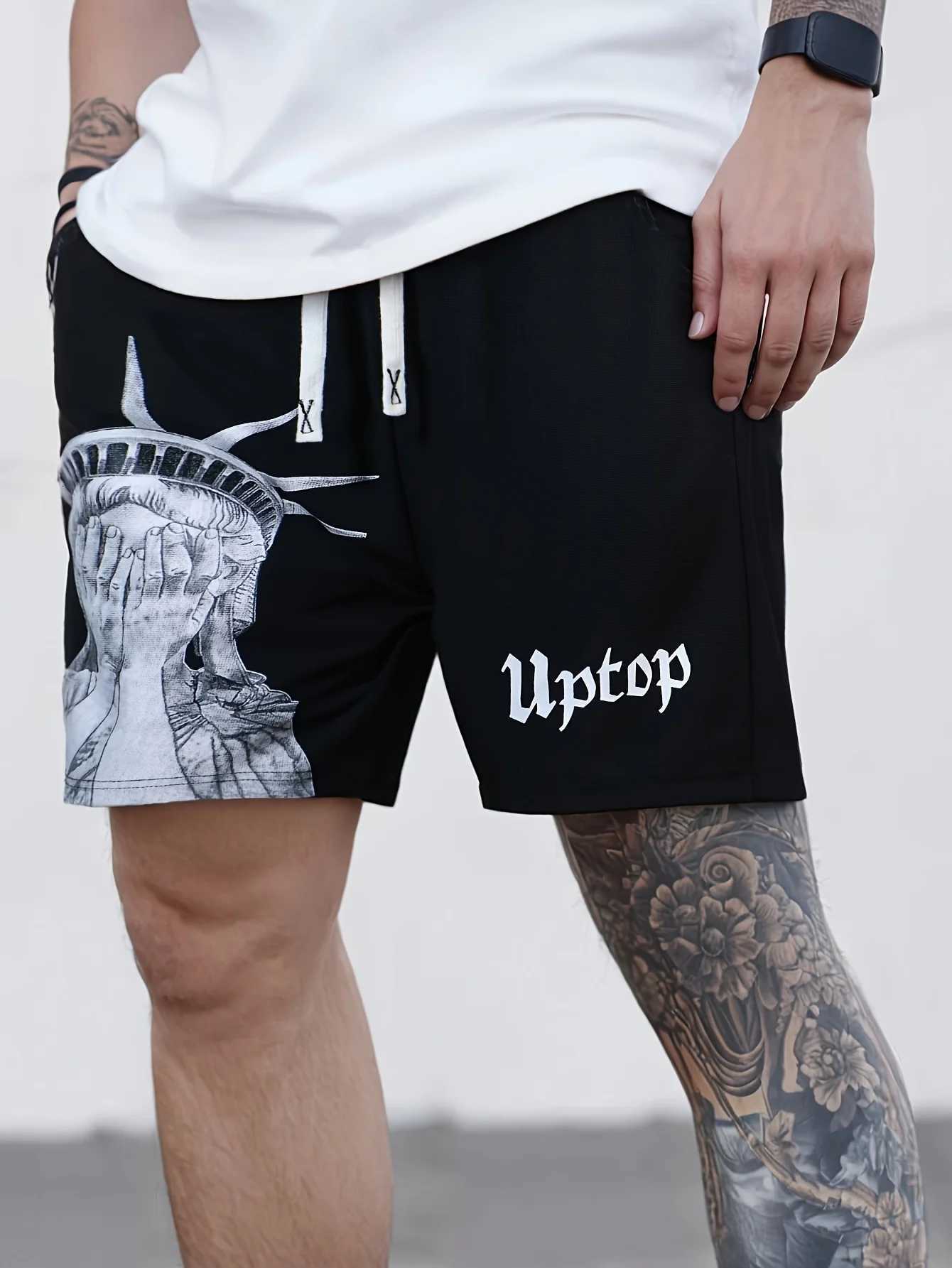 The 2025 summer new 3D printed mens shorts are suitable for daily street wear The polyester fiber is comfortable and breathable Y250814
