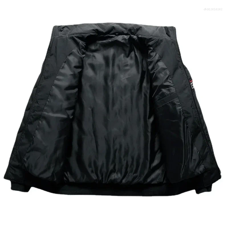 Men's Down 2025 Autumn Winter Jacket Men Cotton Padded Korean Streetwear Casual Fashion Clothing Male Warm Coats 5XL