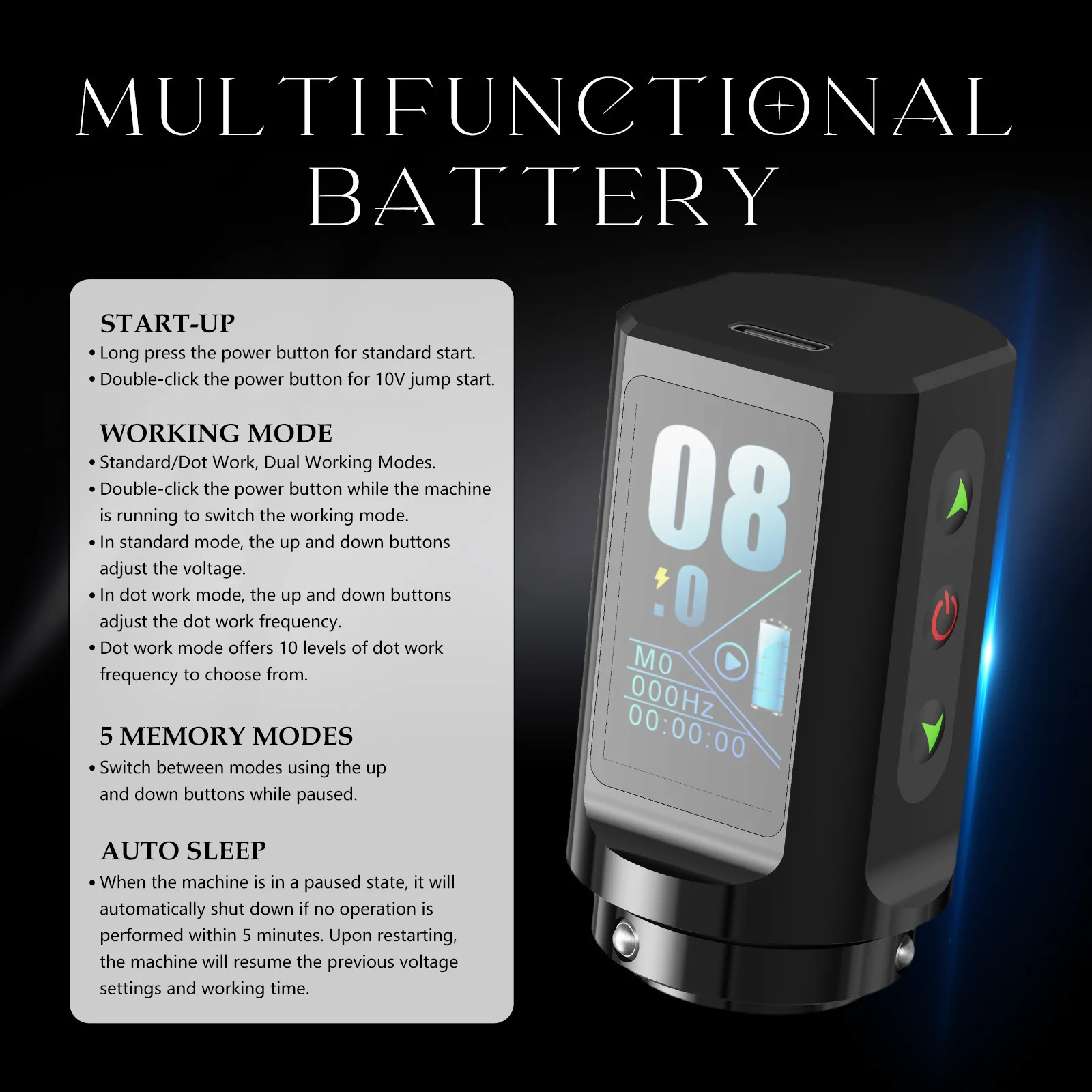 XNET Talos Adjustable Wireless Tattoo Machine Pen 2042mm Coreless Motor For Dotwork Makeup Microplasty 250809