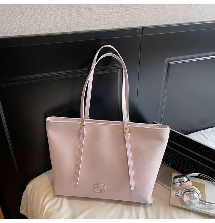 Trendy Bags 2025 New Tote Luxury Large Capacity Simple Fashion Shoulder Student Class Designer Commuting Bag