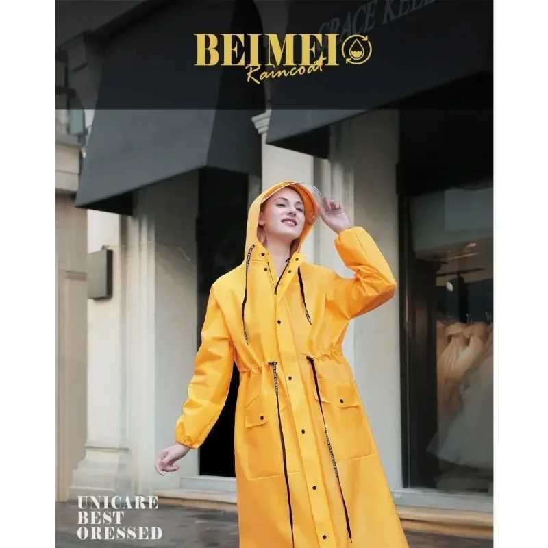 Mens and Womens Single Long Style Full-body New Cycling Rain Poncho Y250814