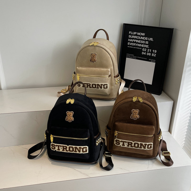 Autumn New Unisex Style Backpack For Women Large Capacity New Casual Student Campus Bag Travel Backpack Autumn New Designer Bag