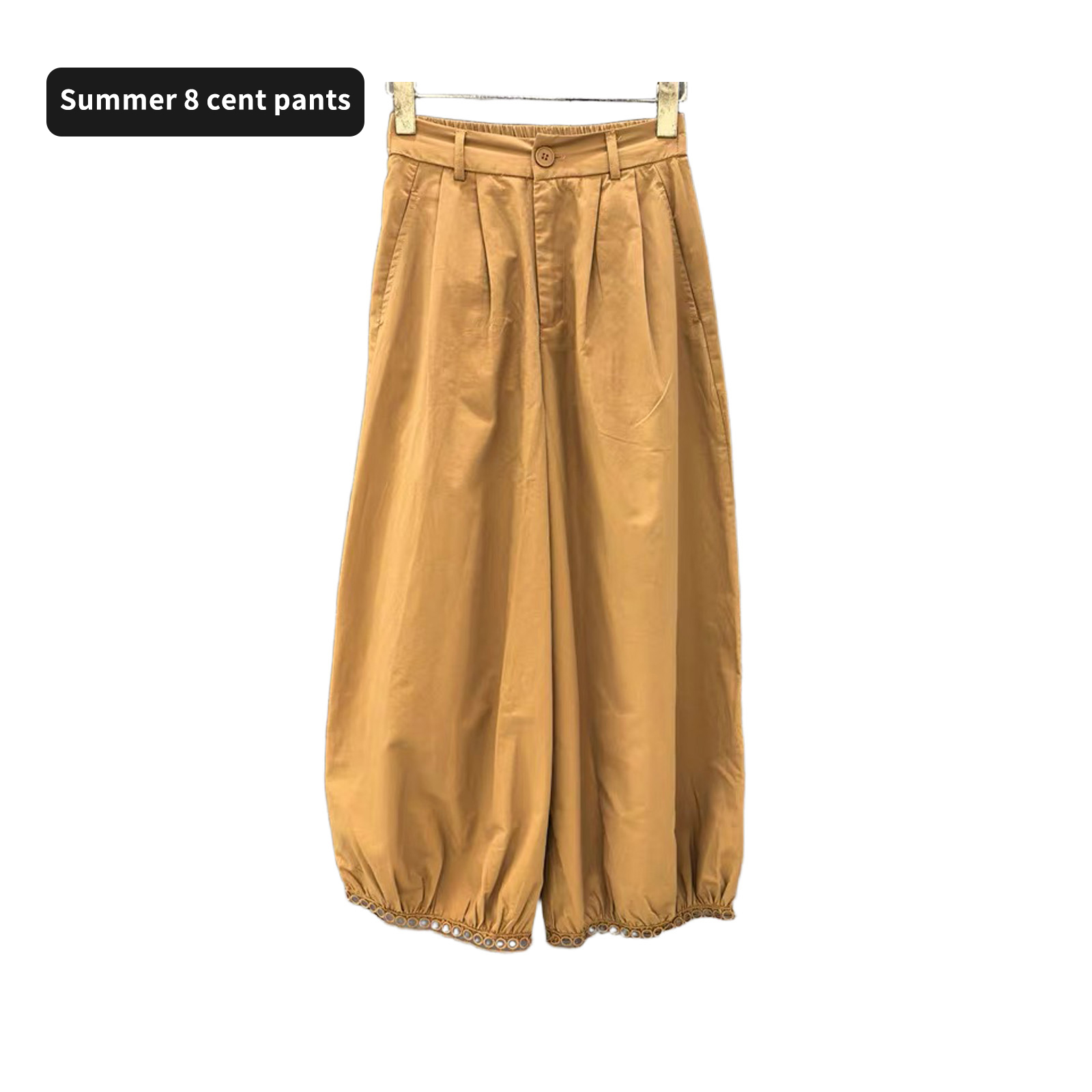 Womens Elegant Summer Short Breathable Cotton Blend for Everyday Wear