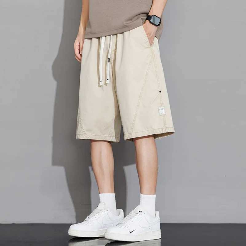 Summer Mens Casual Shorts Mens Pure Cotton Mens Baggy Shorts Man Cargo Pants Short Cargo-Shorts Male Black Cargo Shorts Y250814