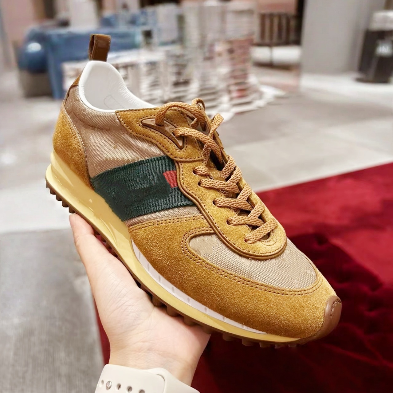 Women Man Designer shoe Motion Luxury platform loafers sneakers sac Canvas Dress Shoe Fashion Leisure youth Trainers Outdoor running walk sports tennis training