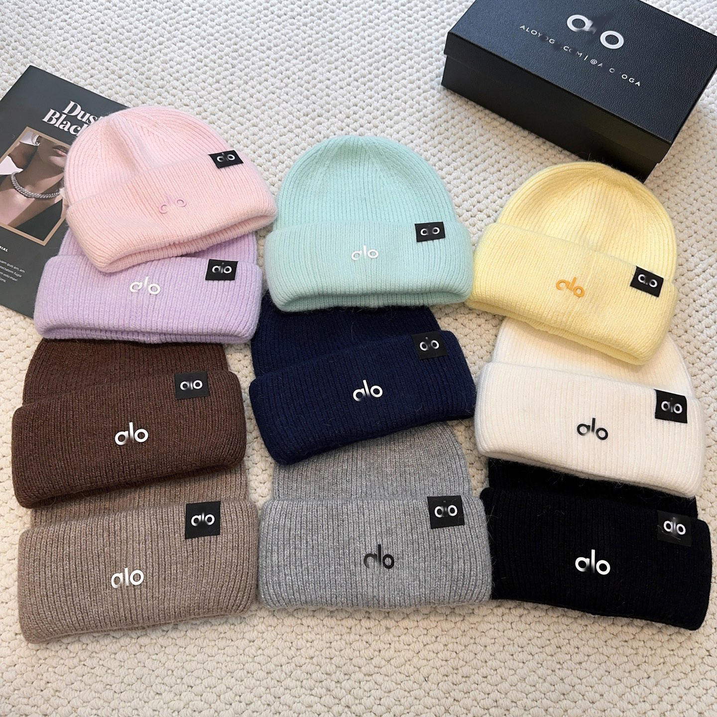 AAA Beanie Alobeanie mens designer womens beanie hat luxury bonnet winter caps outdoor warm knitted beanies Fuzzy ball cap quality hats