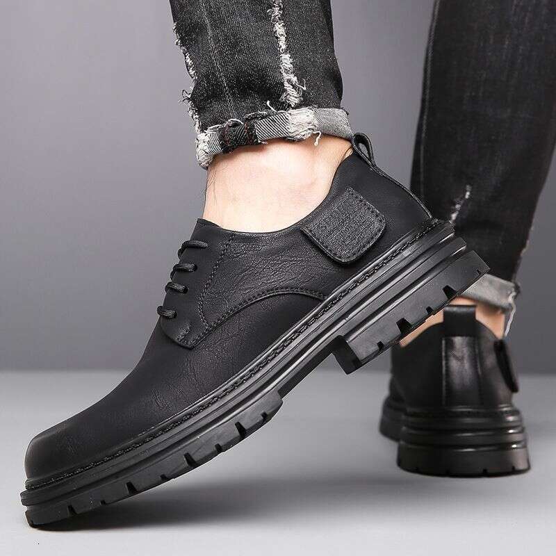 Platform Low Pumps Loafers Slip-on Casual Men's Shoes
