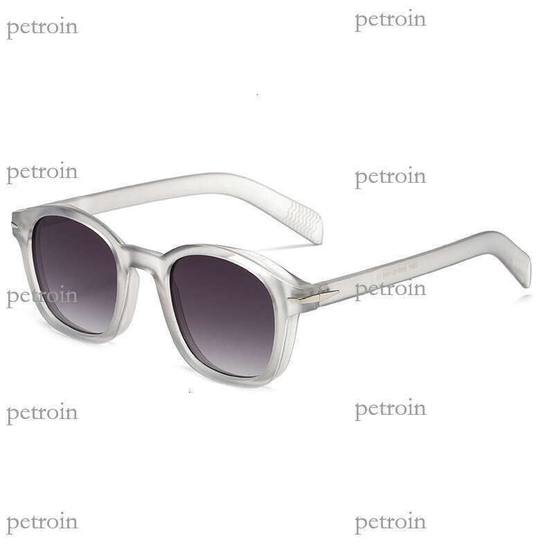 New Square Thick Frame Fashion Versatile Sunglasses for Men Women with High-end Feel and UV Protection