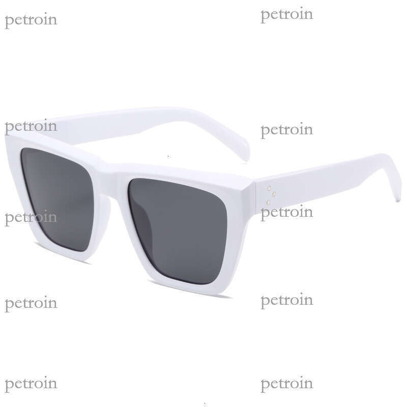 New Style Personality Cat Eye Rice Stud Trendy High-end Fashion UV Protection Sunglasses
