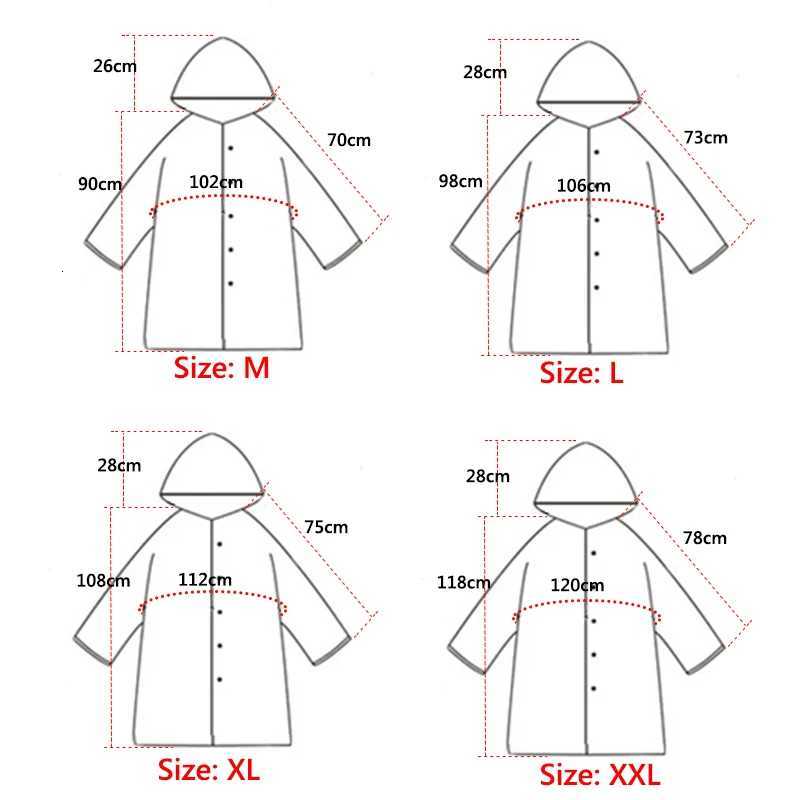 Long Transparent EVA Rain coat Women Impermeable Waterproof Cloak For Hiking Travel Camping Adult Men Raincoat Fashion Y250814