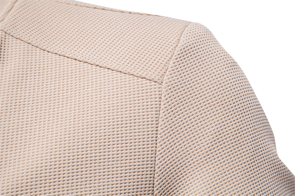 Designer jacket 2025 New Men's Stand Collar Jacket Solid Color Slim Fit Coat Casual Fashion Male Outerwea EUR size: S-2XL