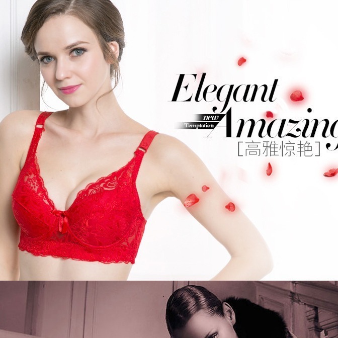 Sexy Push Up Bra Deep V Brassiere Summer Thin Women Underwear Lace Embroidery Flowers Lingerie Plus Size A B C D Cup Bras 250617