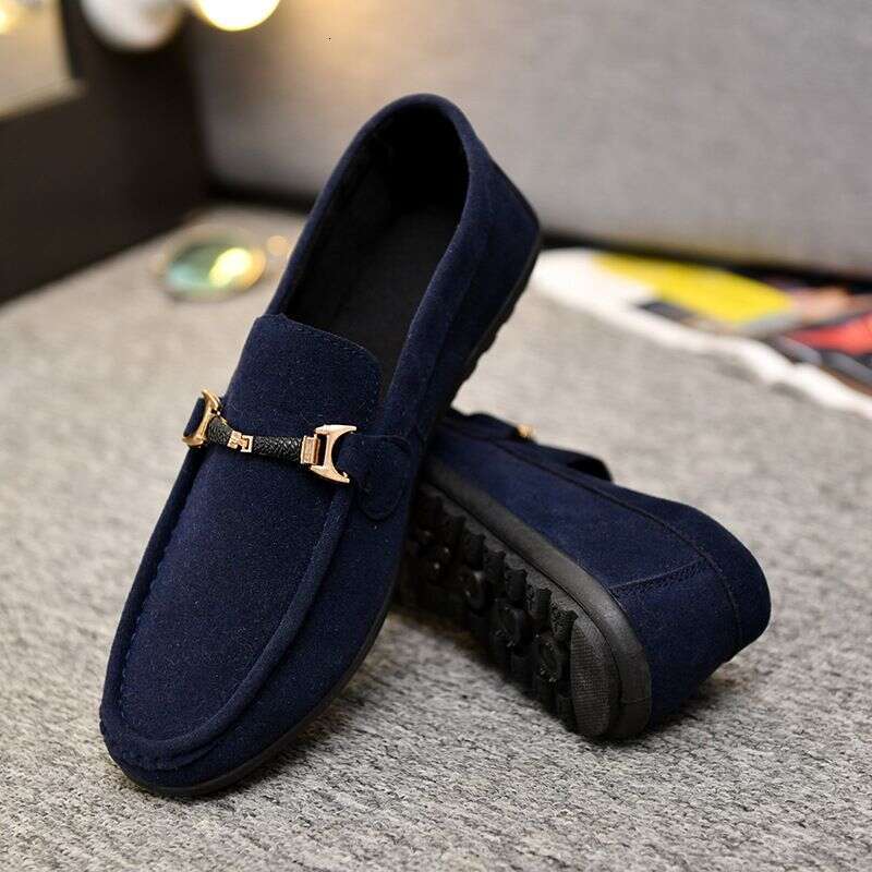 Summer Casual Soft Sole Anti Flannelette Men's Driving Loafers Shoes