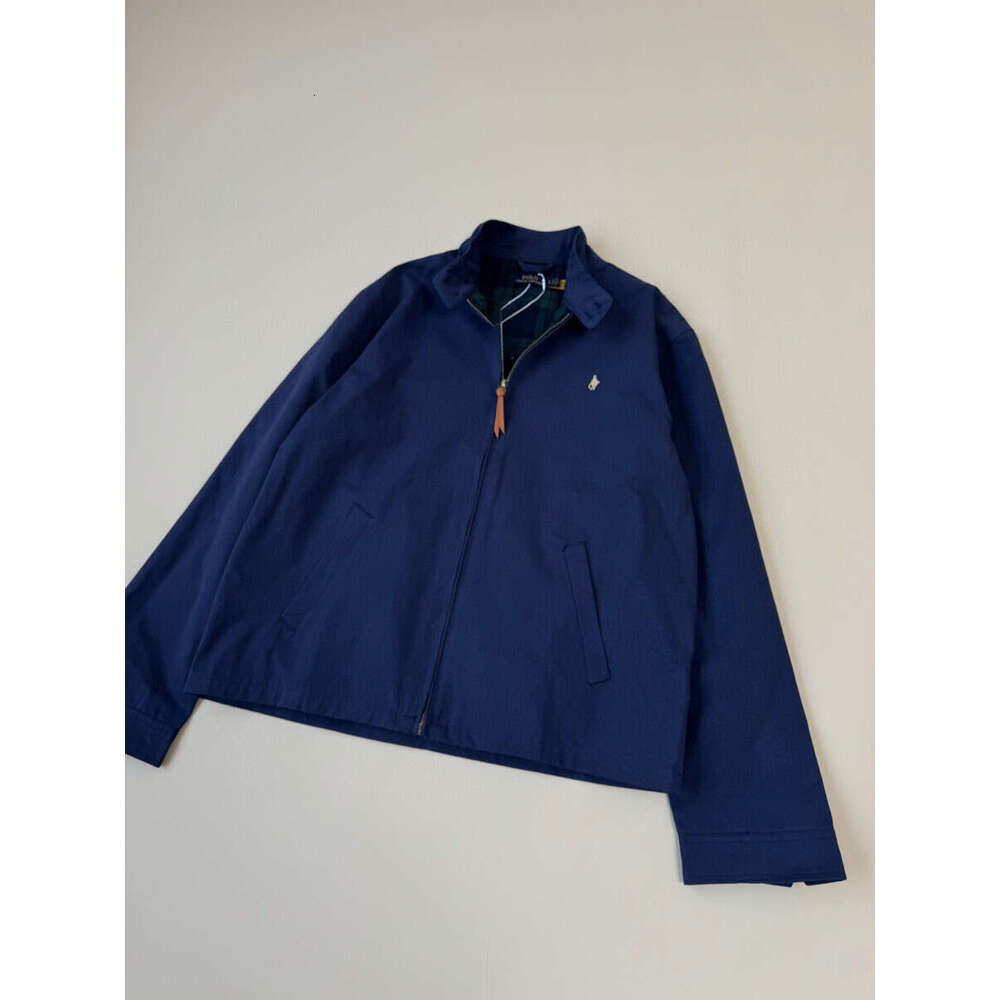 RL Raff Vintage Jacket Embroidered Classic Coat Unisex Couple Money Old Cadre Style B5